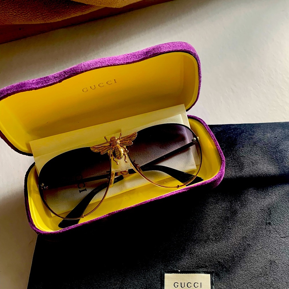 Authentic Gucci Bee Sunglasses